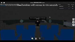 Build to Survive the Zombies | God Is Love Space Church: The Heart of Man - Roblox (2006)