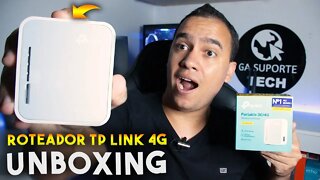 ROTEADOR 3G/4G Wireless TP-LINK TL-MR3020 - Unboxing