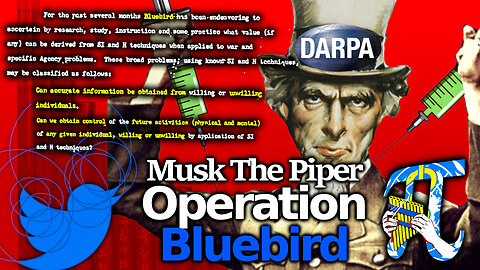 CIA Bluebird Mind Control, Pfizer Whistleblower, DARPA Neurointerfaces & Pied Piper Musk