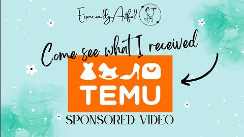 TEMU Sponsored video