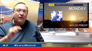 NCTV45 LAWRENCE COUNTY 45 WEATHER FRIDAY NOV 17 2023