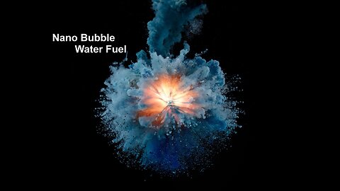 how do i sark my nano bubble water fuel