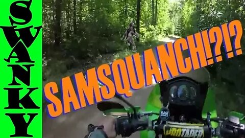 Sasquatch In Wisconsin? Offroad KLR650 Motovlog On ATV Trails In Harrison Hills!
