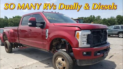 RVs Duallys Diesels and More, Nasty RV Trailer, Copart Walk Around