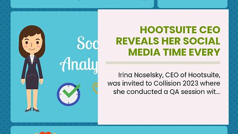 Hootsuite CEO Reveals Her Social Media Time Every Day