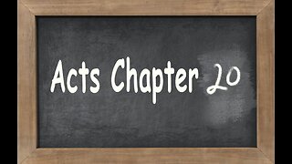 Acts Chapter 20