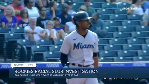 Colorado Rockies 'disgusted' by fan who used racial slur against Marlins player