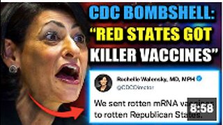 CDC Admits Red States Got "Rapid Kill" COVID Vaccine Batches