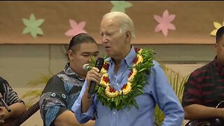 Biden Lies To Maui Wildfire Victims About A House Fire He Was In
