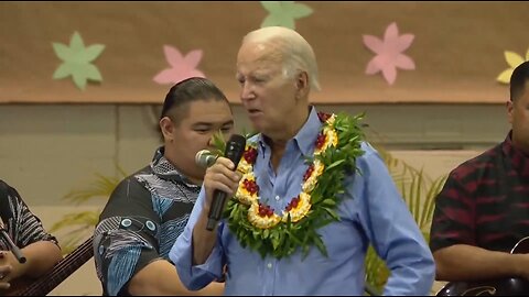 Biden Lies To Maui Wildfire Victims About A House Fire He Was In