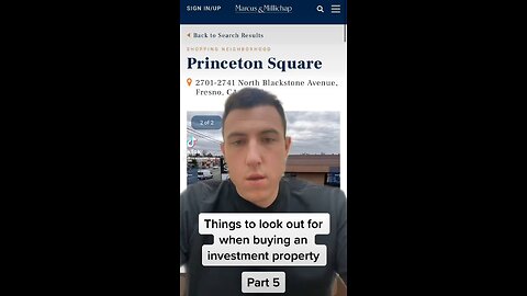 Things to look out for when buying an investment property. Part 5