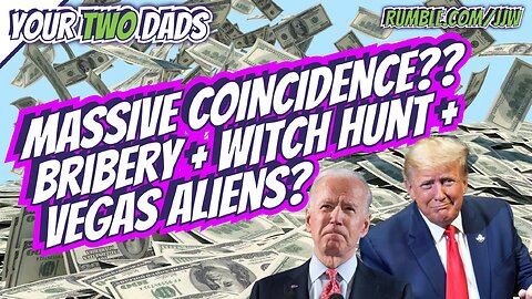 Massive Coincidence!? Biden Bribery + Trump Witch Hunt + Las Vegas Aliens?