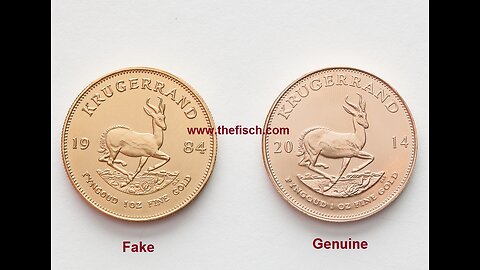 How to detect tungsten fake gold coin with The Ringer by Fisch