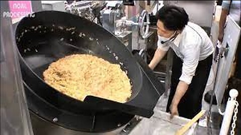 Egg Fried Rice Auto Machine Making Japan Technology