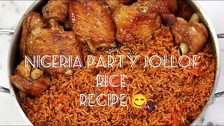 How to make party jollof rice- Nigerian dish recipe