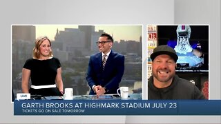 Garth Brooks joins Good Morning Buffalo