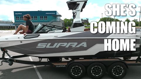 2022 Supra SL 550 Wakesurf Machine - Homecoming