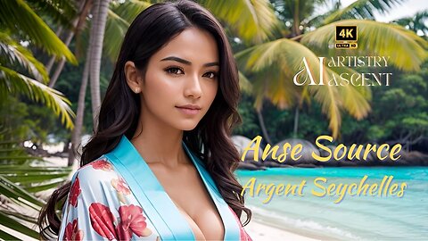 4K AI Artistry Lookbook l Anse Source Argent Seychelles l Beach Kimonos l #ai #aiartstyascent