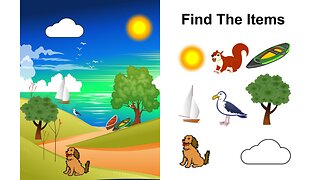 Speed Search The Game Where You Have 1 Minute To Find The Hidden Item Or Animal In The Picture