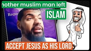 Another muslim left Islam and accepted jesus as his saviour - joshua