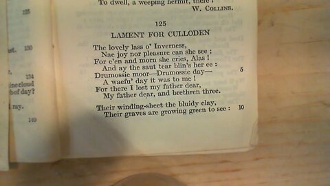 Lament for Culloden - R. Burns