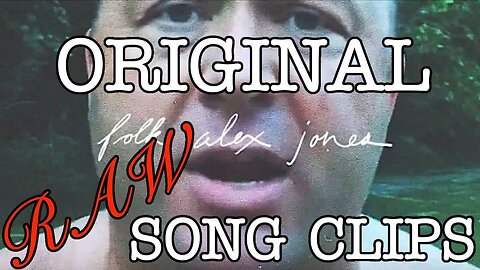 "I'M ANGRY!" Original Clips From Classic Alex Jones Folk Song