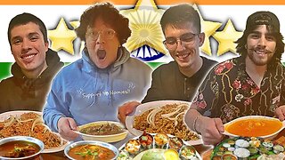 Trying 5-Star INDIAN FOOD for the First Time!!