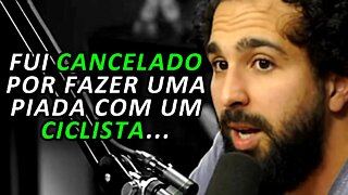 MURILO COUTO CANCELADO POR PIADA COM CICLISTA (MURILO COUTO [+ PSIU] - Flow #87) FlowPah Cortes