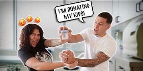 I'M DONATING MY "KIDS" PRANK ON GIRLFRIEND!!