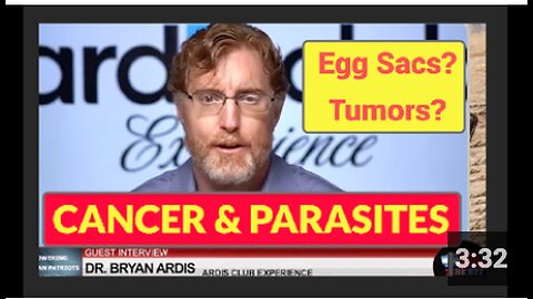 ARDIS. PARASITE EGG SACS Being Diagnosed as CANCER. High Blood Pressure Drugs (PRIL VENOMS)