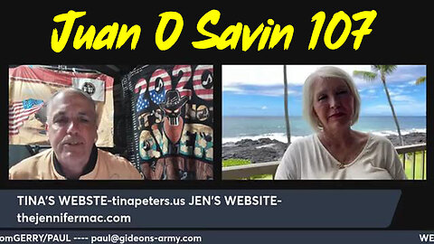 4/6/24 - Gideons Army With Juan O Savin 107 And Gold Star Mom Tina Peters..