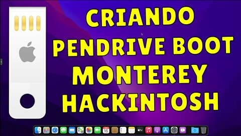 CRIANDO PENDRIVE DE BOOT MACOS MONTEREY NO MACOS - HACKINTOSH ADICIONAR EFI E GERAR SERIAL OPENCORE