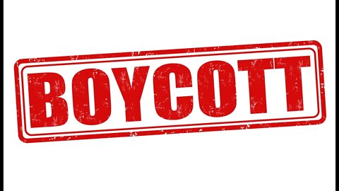 IMPORTANT MESSAGE AND WHY YOU SHOULD BOYCOTT!