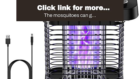 Click link for more information Quiet Hybrid Spectrum 20W Indoor Bug Zapper Indoor Fruit Fly Tr...