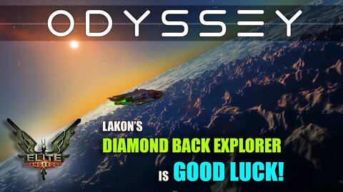 ELITE ODYSSEY THE LAKON DIAMONDBACK EXPLORER IS GOOD LUCK!