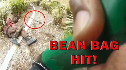 Video Shows When Bean Bag Rounds Can Be Effective! LEO Round Table S08E116
