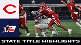 2022 Carthage vs Wimberley State Championship Highlights
