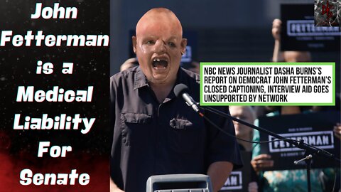 NBC Reporter EXPOSES John Fetterman as a Total, Medical Trainwreck!
