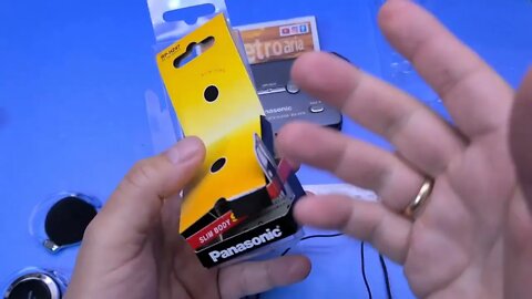 UNBOXING - Mais um fone Panasonic para seu Walkman - RP-HZ47
