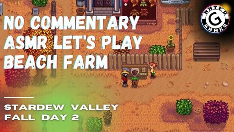 Stardew Valley No Commentary - Family Friendly Lets Play on Nintendo Switch - Fall Day 2