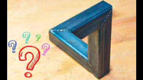 How to Weld an Impossible Triangle (Tribar)? | Is It possible?