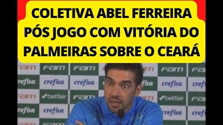 COLETIVA DE ABEL FERREIRA PÓS JOGO PALMEIRAS E CEARÁ