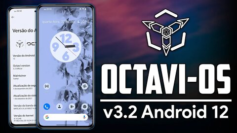 Octavi OS v3.2 | Android 12 SQ1D | NOVA VERSÃO DO ANDROID 12 COM MUITAS CUSTOMIZAÇÕES!