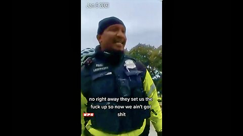 January 6 Video Shows Black DC Police Admit USA Was Set Up To Fail Did It Anyway Enabling Corruption