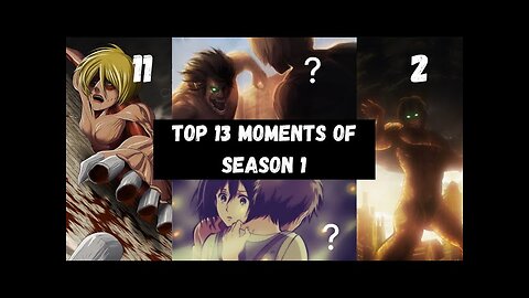 Top 10 movements of attack on Titan || anime recaps