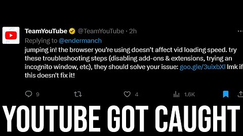 YouTube Caught In 4K Breaking The Site To Annoy You...