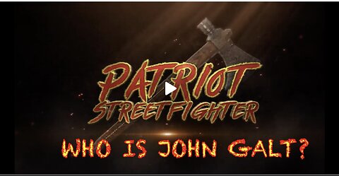 PATRIOT STREET FIGHTER HAS BEGUN A WAR ON BIG PHARMA - TY JGANON, SGNAON