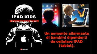 Un aumento allarmante di bambini dipendenti da cellulare e tablet