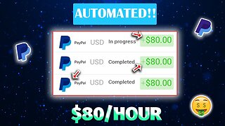 AUTOMATED Method To EARN +$80.00 EVERY SINGLE DAY On Autopilot (Make Money Online 2023)