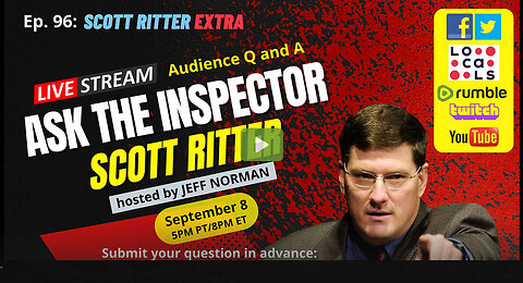 Scott Ritter Extra Ep. 96: Ask the Inspector